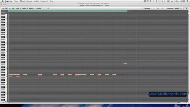 Booba feat. Rick Ross - 1.8.7 (Sampled in Logic Pro by McdRecords) смотреть онлайн