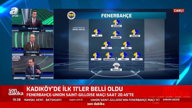 Şenol Ustaömer: "Fenerbahçe, Union Saint-Gilloise Karşısına İyi Bir İlk 11 İle Maça Çıkıyor" смотреть онлайн