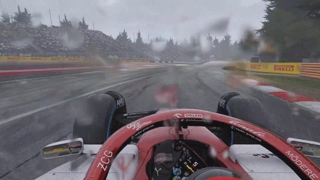 F1 22 PS5 | Alfa Romeo F1 C42 22' Rain on Red Bull Ring [4K] смотреть онлайн