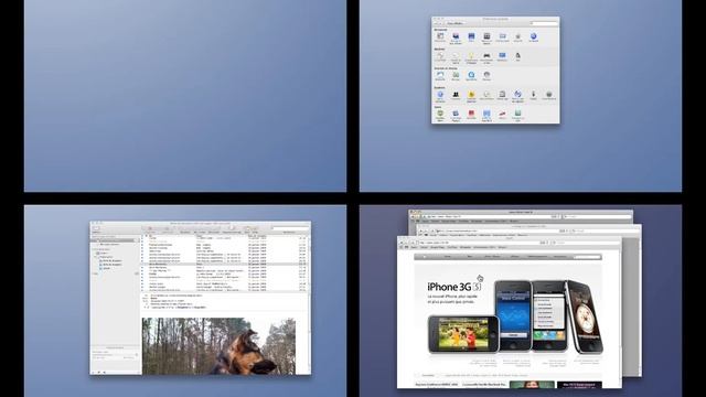 32 • Déplacer les fenêtres d'un espace à l'autre • Mac OS X Leopard (tutoriel vidéo) смотреть онлайн