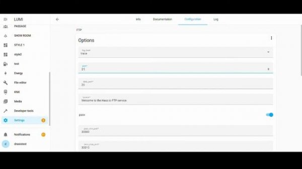 Transfer files to Home Assistant with FTP | Quirky Geekery #hassio #homeassistant