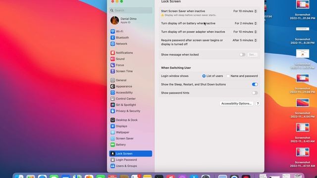 Choose how long your Mac can be inactive before the screen saver starts. смотреть онлайн