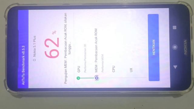 AnTuTu Benchmark Nokia 5.1 Plus Android 10 ( MTK P60 ) смотреть онлайн