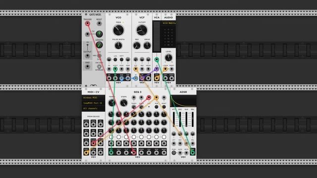 Syncing VCV RACK 2 Standalone with Ableton (or any DAW) смотреть онлайн