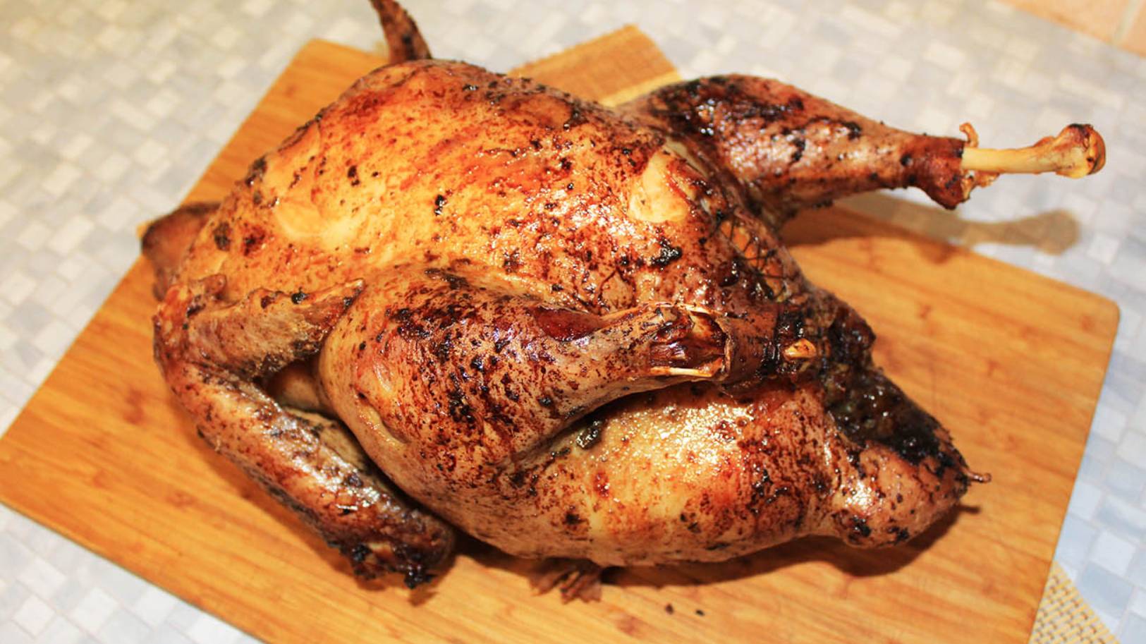 Индейка запеченная в духовке смотреть онлайн