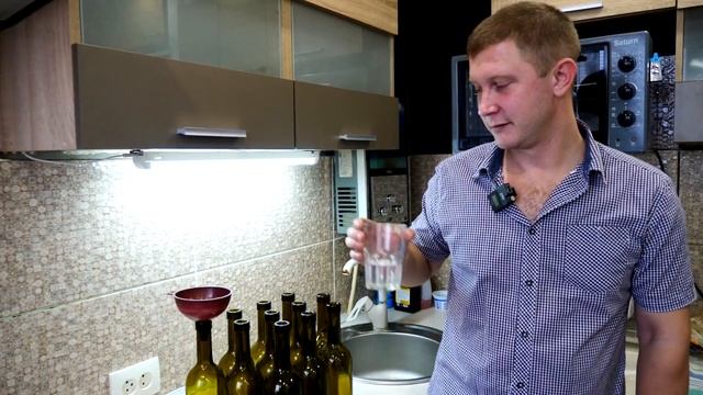 Розлив и укупорка домашнего вина в бутылки | Стабилизация вина смотреть онлайн