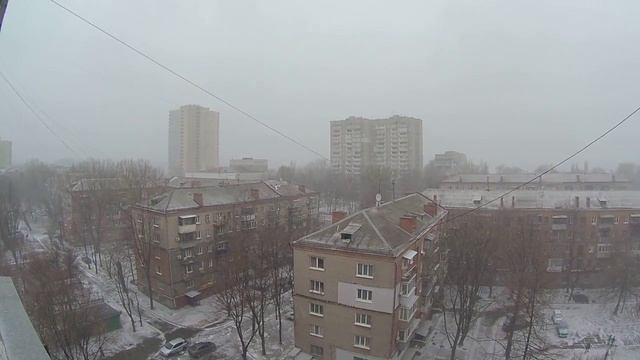 Днепропетровск, 20 марта 2016 год - снег смотреть онлайн