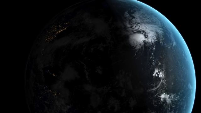 LightWave 3D Day Night On Earth смотреть онлайн