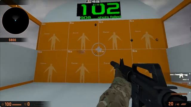 Intensive Fast Aim training CSGO смотреть онлайн