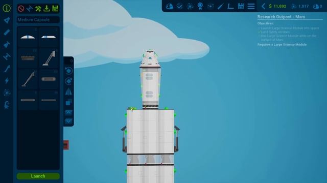 Tiny Space Academy Part 9 - Campaign (2D Kerbal Space Program) смотреть онлайн