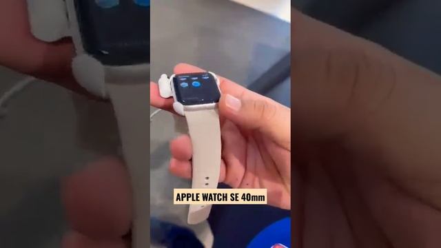 APPLE WATCH SE 40mm starlight sports band смотреть онлайн