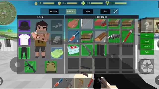 Zombie Hunter: Pixel Survival Android Gameplay! смотреть онлайн