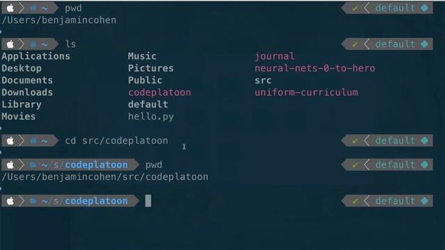 W1D1: Unix & Command Line смотреть онлайн