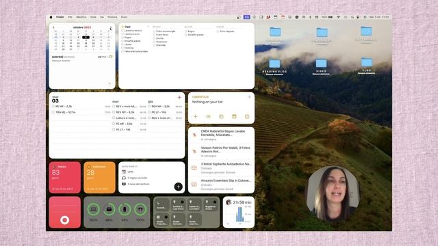 Come ho ORGANIZZATO il MAC con i WIDGET ✨ смотреть онлайн