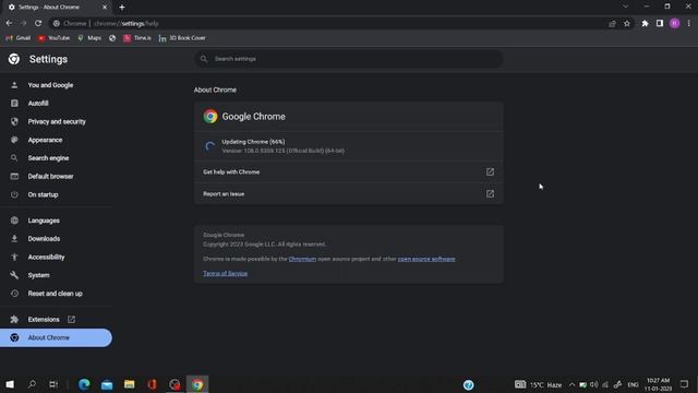Google Chrome New Update 2023/How To Update Google Chrome In Window 10 смотреть онлайн