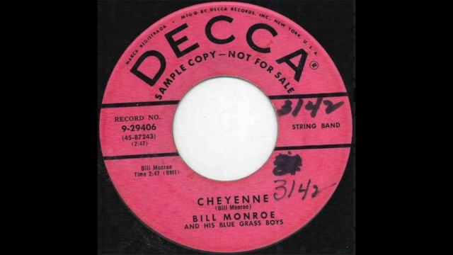 Cheyenne - Bill Monroe & The Blue Grass Boys смотреть онлайн