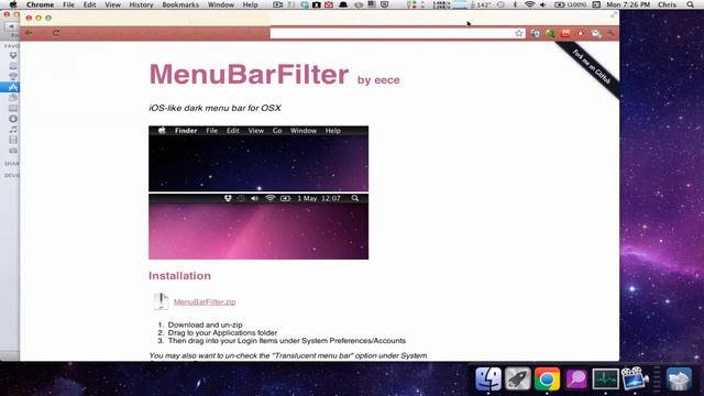  How To Get A Black Menu Bar In Lion  смотреть онлайн