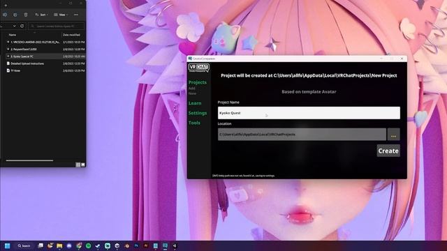 How to Upload VRCHAT Avatar Using Creator Companion for PC and Quest смотреть онлайн