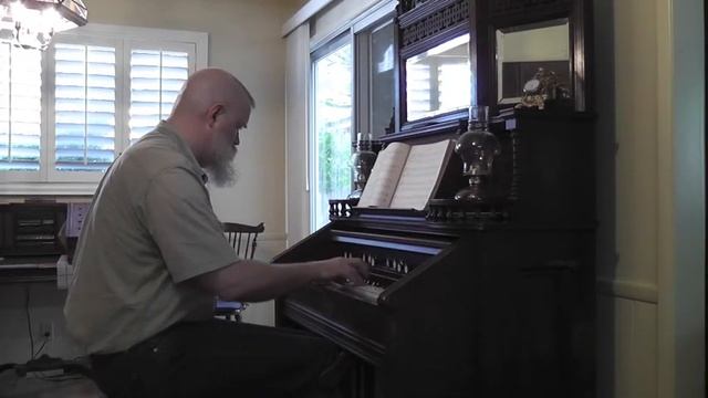 KIMBALL: Voluntary, played on Kimball parlor organ смотреть онлайн