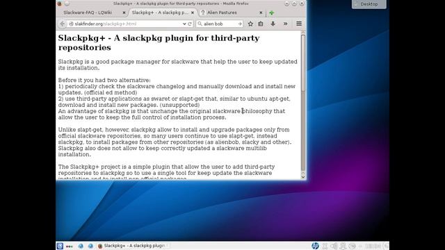 Slackware Linux current mai 2015 смотреть онлайн