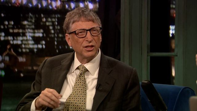 Bill Gates Talks the Next Big Thing (Late Night with Jimmy Fallon) смотреть онлайн