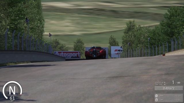 Assetto Corsa Alfa Romeo 8C 2900B Mille Miglia Spider Touring at Seven Hills смотреть онлайн