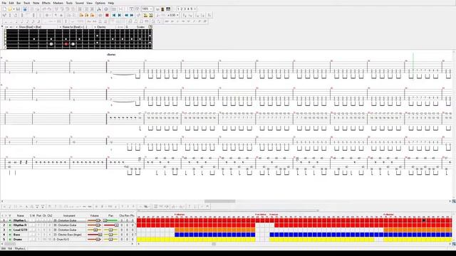 The Devil Wears Prada - Exhibition (Guitar pro tab) смотреть онлайн