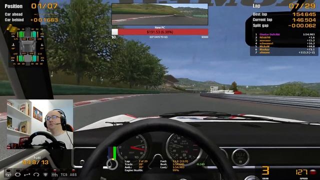 Alfa Romeo Giulia @ Autodromo di Pergusa - GTR 2 Power & Glory 3 Online смотреть онлайн