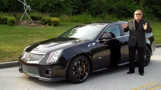 2011 Cadillac CTS-V Wagon Blach Diamond Edition смотреть онлайн