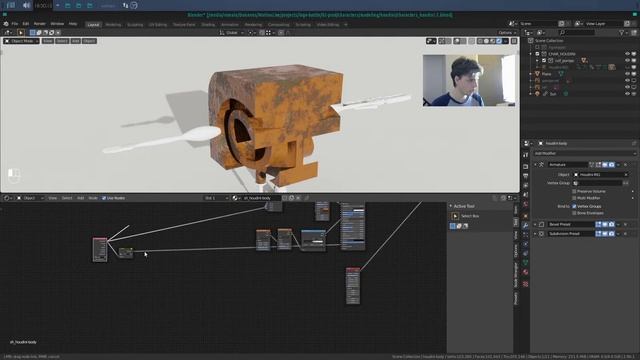 Blender 2.9 VS Maya : Je créée le shading/texturing d'un personnage en live ! смотреть онлайн