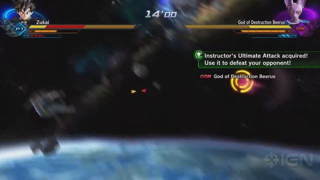 Dragon Ball Xenoverse 2 - Master: Beerus - Lesson 3 смотреть онлайн