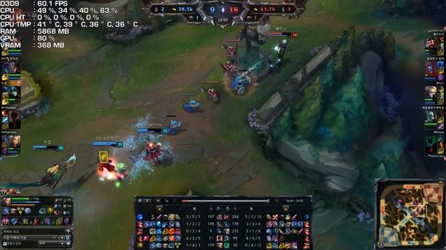 League of Legends (i7-4770K + HD Graphics 4600 / Overclocked) смотреть онлайн