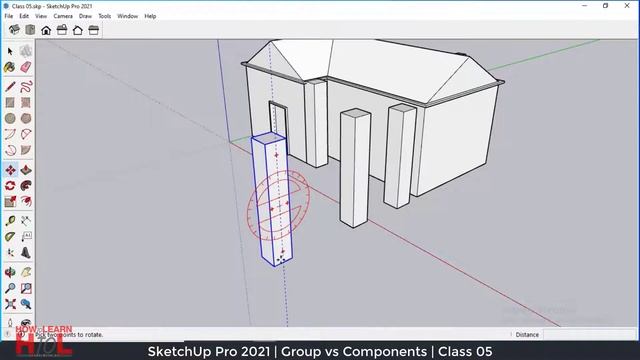 SketchUp Pro 2021 Complete Tutorial Group vs Component in Urdu Hindi Class 05 смотреть онлайн