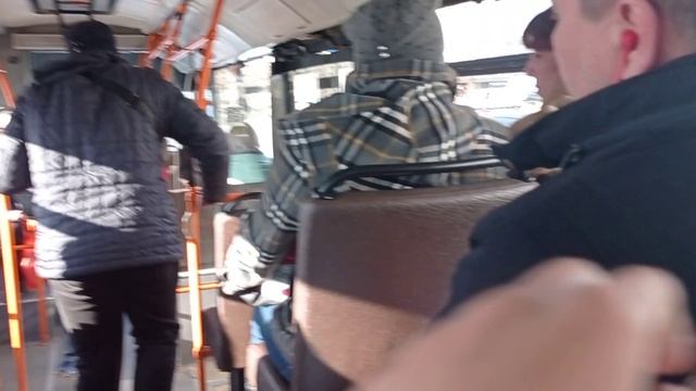 ПОЕЗДКА на МАЗ 206.060 (ГОС. АЕ 8104-7) 221 маршрут смотреть онлайн