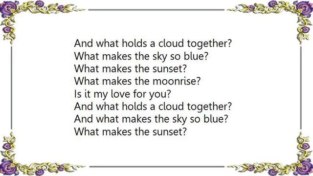 Frank Sinatra - What Makes the Sunset Lyrics смотреть онлайн