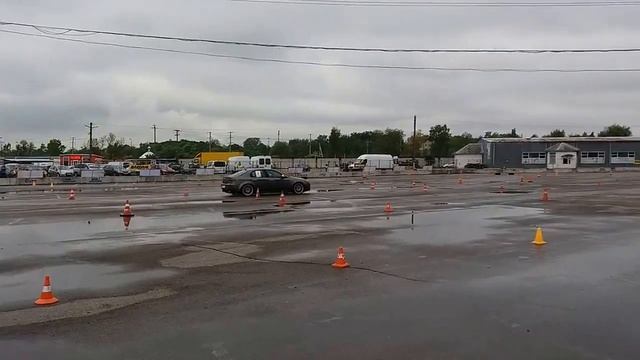 Alfa-Romeo 159. Слалом, квалификация в классе 2wd смотреть онлайн