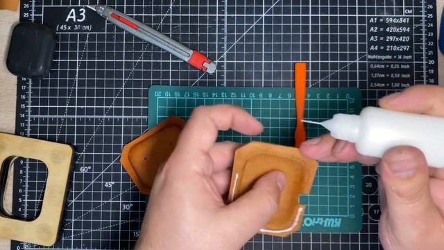 Изготовление чехла для AirPods из натуральной премиальной кожи смотреть онлайн