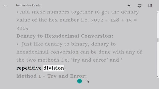 Hexadecimal | O Level Notes Computer science 2210 смотреть онлайн