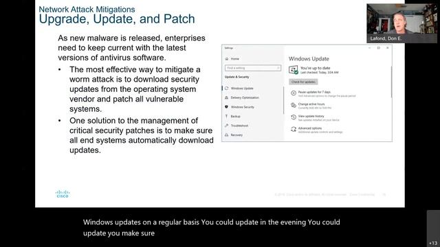 NetAcad ITN Module 16 - Network Security Fundamentals PowerPoint Presentation смотреть онлайн
