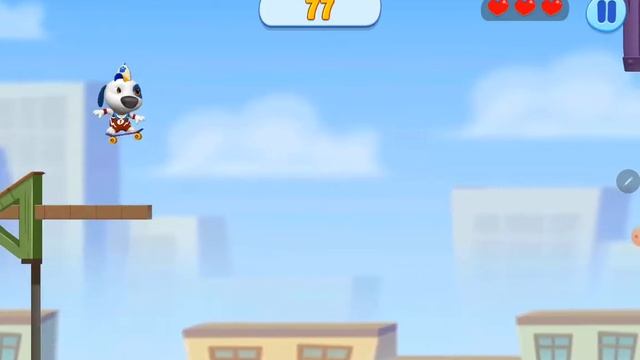 Playing Sky Skater in Tom Friends... смотреть онлайн
