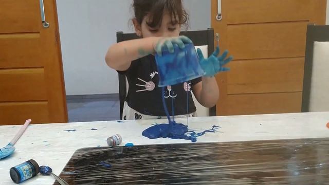FAZENDO SLIME DO AZUL BABÃO * SLIME Divertida * Mariana veras смотреть онлайн
