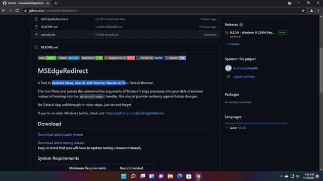 How to Redirect Search to Default Browser in Windows 11 смотреть онлайн