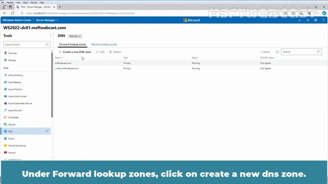 23. Managing DNS with Windows Admin Center смотреть онлайн