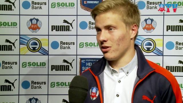 Jere Uronen om frisparksmålet mot Halmstad смотреть онлайн