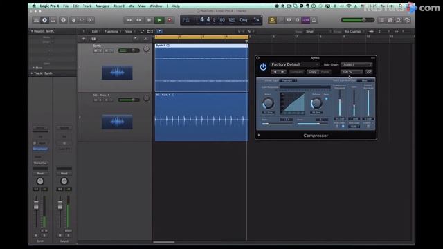 24 Logic Pro X Реализация функция Side Chain смотреть онлайн