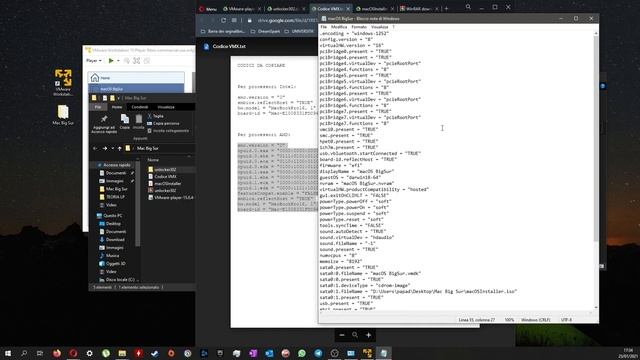 Installare MacOS BigSur su Macchina Virtuale | Vmware смотреть онлайн