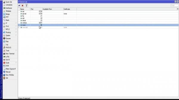Secure Mikrotik: How to Change Default Port and Disable unused port in Mikrotik