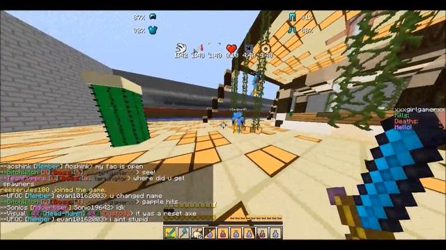 Nutzpvp hacker - Hitting while eating golden apple (XxTom75xX) смотреть онлайн