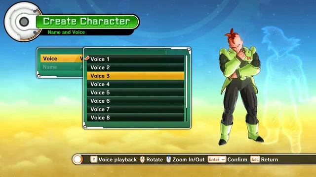 Dragonball Xenoverse CHARACTER CREATION (Android 16) смотреть онлайн