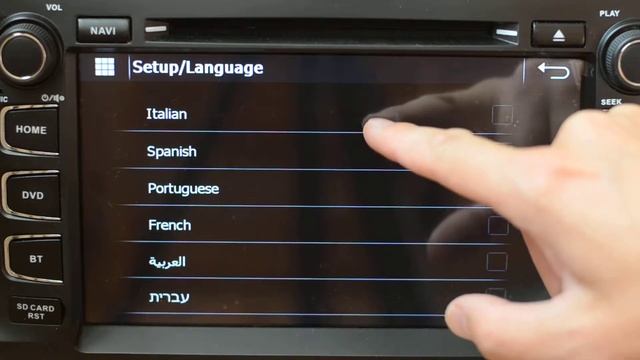 how to change language in the car dvd gps radio player Witson E8xxx series windows 6.0 смотреть онлайн
